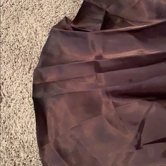 Full length brown formal dress - Picture 7 of 8